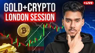 13 FEB  | Live Market Analysis for Gold and Crypto | Hindi