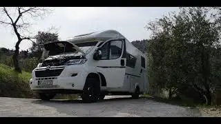 Toscana Gardasee u. Bergung mit Bagger -  Urlaub mit dem Wohnmobil