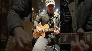 ... a Gary Moore cover in the GAK music store in Brighton