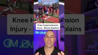 Track Knee Hyperextension Injury #shorts