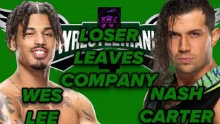 NASH CARTER ATTACKS WES LEE BACKSTAGE!