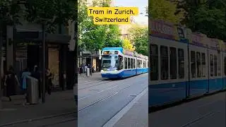 Beautiful Trams in #europe 😲 #shorts #tram #switzerland #poland