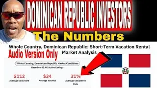 DOMINICAN REPUBLIC INVESTORS. The Numbers Don't Lie