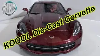 Литой C6 Corvette Rockstart Ride 2025 масштаба 1/25 = Gearhead Man