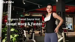 Sweat Vest Sauna Sweat Suit for Women Sauna Shirt Plus Size Shapewear with Zipper #sweat