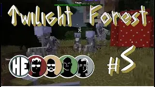 Minecraft Twilight Forest LetsPlay with Human Echoes #5