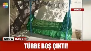 T&uuml;rbe boş &ccedil;ıktı!