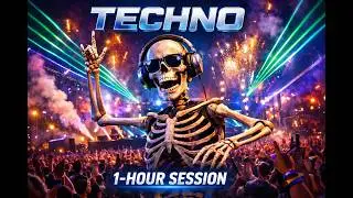 1 HOUR &bull; TECHNO &bull; Music for Work &bull; Run &bull; Jump &bull; Shout &bull; Dance &bull; Weekly Session