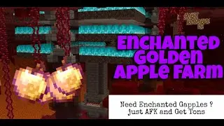 Enchanted Golden Apple Farm (Auto Duping) Bedrock 1.16.100 (Outdated)