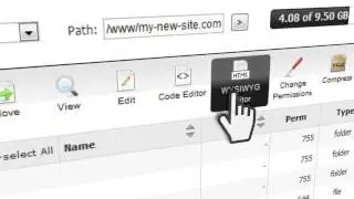 Web Hosting File Manager Control Panel