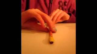 Easter Chick Nails