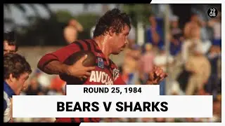 North Sydney Bears v Cronulla Sharks | Round 25, 1984 | Full Match Replay | NRL Throwback