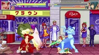 M.U.G.E.N Red Snake 2 Player Acade Run