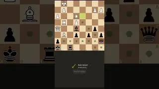 Checkmate in 3 #chess #chesstactics #puzzle #chesspuzzle #tactics
