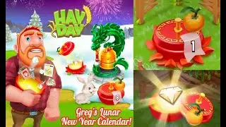 Hay Day Greg's Lunar New Year Calendar 2021 - Lunar Year Gift Boxes