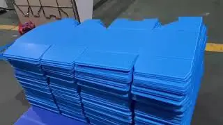 Hydraulic Edge Sealing Die Cutting Machine for PP Corrugated Sheet and PP Honeycomb Board
