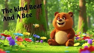 The Bear and The Bee | Moral Story for Kids | 3D Cartoon Animation