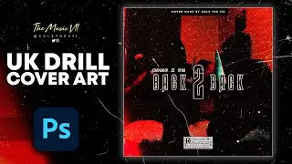 UK Drill Album Cover Art | Photoshop Tutorial