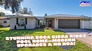 Florida Dream Home! Corner Lot, Solar Power & Heated Saltwater Pool in Seminole, FL