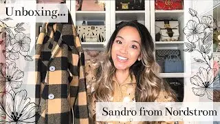 Sandro + Halogen Nordstrom Clothes 🎀 Unboxing