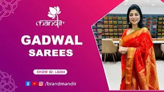 Gadwal Sarees Collection | WhatsApp Number 733 733 7000 | Brand Mandir Sarees LIVE
