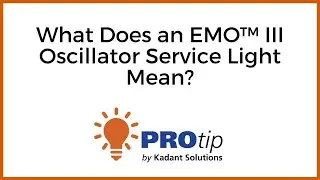 What Does an EMO III Oscillator Service Light Mean? | Kadant Solutions
