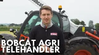 Bobcat TL30.60 Agri Telehandler Loading Bales