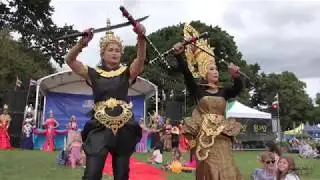 Thai Fashion Show - Reading Thai Festival, UK, 2017 - Day 2