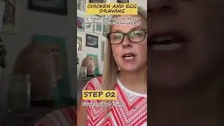 5 Steps on How to Draw Smooth Value Transitions: Chicken or the Egg Drawing | High School Art