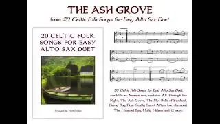 &ldquo;The Ash Grove&rdquo; for easy alto sax duet