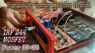 35+35 power tractor tape amplifier professional official amplifier 🚜 sound speaker for details