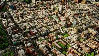 Manhattan Built in Minecraft