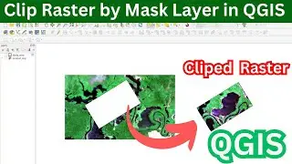 How to Use Clip Raster by Mask Layer in QGIS | Export Clipped Raster of Study Area