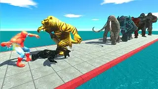 Avengers Team VS 10 Levels of The New Empire Kong Evolution &ndash; ARBS Size Comparison