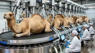 Inside the Camel Milk Factory &ndash; From Desert Farm to Your Bottle #camelmilk #factoryprocess