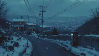 2 AM Watching Tokyo Fade Into Winter ❄️ | 90s Lofi — Vending Machine Below