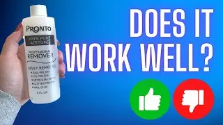 Review: Pronto 100% Acetone Gel Nail Polish Remover