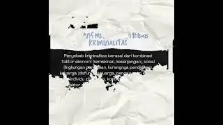 KRIMINALITAS SEBAGAI MASALAH SOSIAL kls 11³, kelompok 2