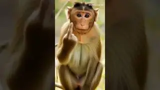 middle finger #monkey #middlefinger #shorta