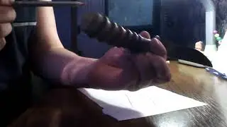 Имитация рога из дерева своими руками