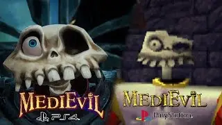 MediEvil PS4 vs PS1 - Announce Trailer Comparison