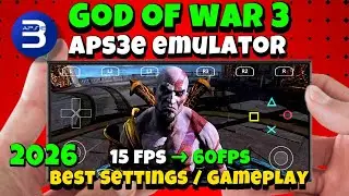 APS3E Ps3 Emulator | God of War 3 Gameplay With Best Settings (Full Game Tested)