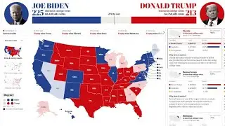 LIVE 2020 Election Map - 2020 Presidential Election Results - LIVE Vote Counts
