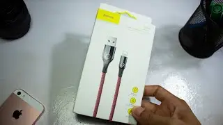 Unboxing Kabel Lightning Baseus Murah Hanya 60rban Saja - Fitur Auto Disconnect Dan Fast Charging