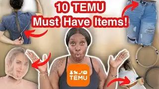 10 TEMU Must-Have Items| Best TEMU Finds 2025! ITEMS WORTH BUYING!