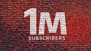 Thank you for 1 Million Subscribers on YouTube!