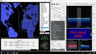 Receiving NOAA 18 data with a Software Defined Radio (SDR)