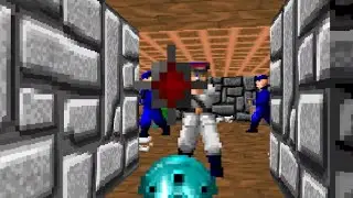 Wolf 3D - Definitive Edition DEMO [DOS] - Floor 2 - 100%