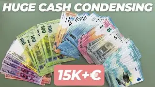 HUGE cash condensing | 15k+ EUR | bill swap | bill exchange | Cash envelopes | Sinking funds