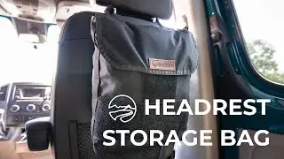 Headrest Storage Bag | Blue Ridge Overland Gear